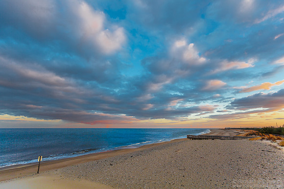 Beach In Winter, Delaware Coast