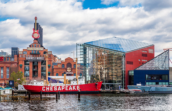 View of Baltimore Inner Harbor