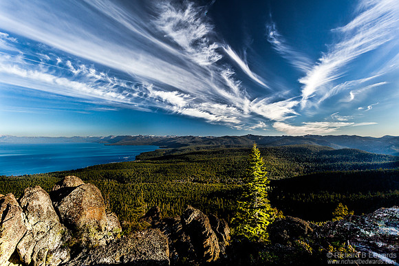 Tahoe Basin from Mt. Watson