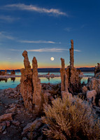 Moonrise and Tufa @2