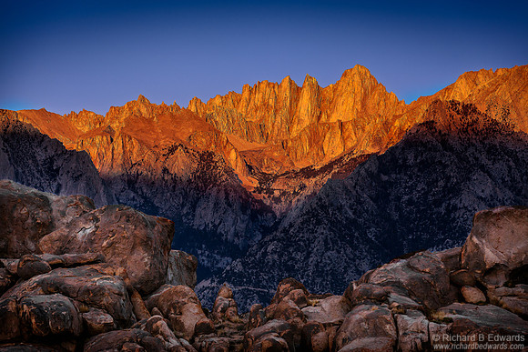 Mt. Whitney at Dawn