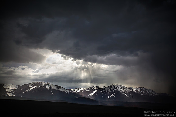 Storm, Sierra Crest Near Mono Lake #2