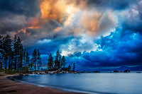 Evening Light, Sand Harbor, Lake Tahoe