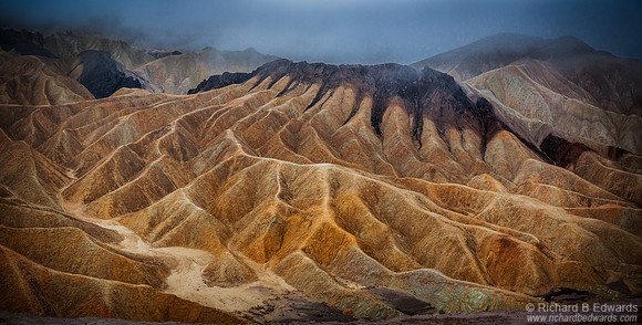Zabriski Point in Death Valley
