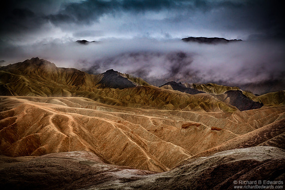 Zabriski Point in Death Valley