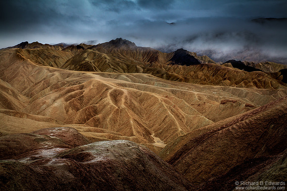 Zabriski Point in Death Valley