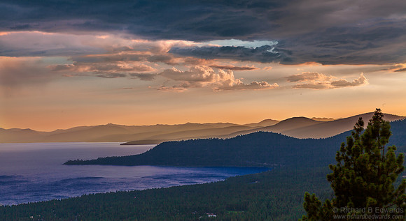 Warm Tahoe Evening