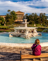 Scene Near Art Museum, Philadelphia