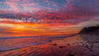 Sunset at Santa Barbara