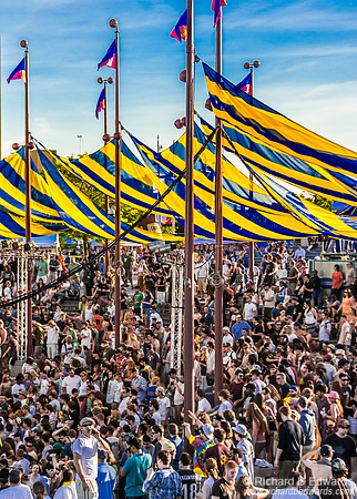 Crowd at Penn's Landing, Philadelphia