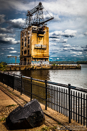Abandoned Power Plant on Delaware River, Philadelphia