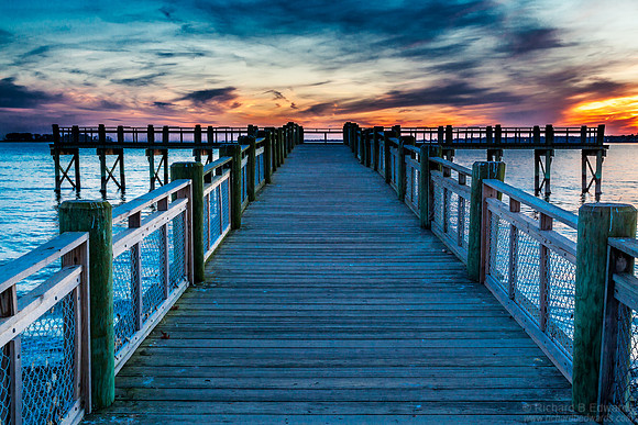 Pier and Sunset