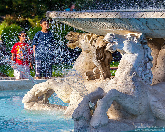 Fountain of the Sea Horses, Art Museum area, Philadelphia