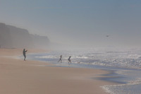 Misty Morning on the Beach