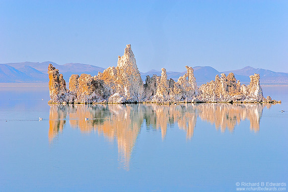 Mono Lake Study in Blue